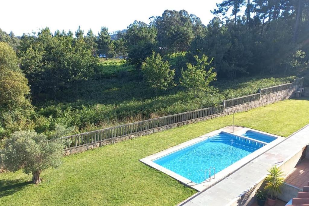 "Sanxenxo Holidays" Atico Con Garaje, Barbacoa Y Piscina A 5 Min Del Centro Exterior photo